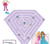 Połącz kropki – Barbie Dreamtopia POLSAT JimJam – karta pracy