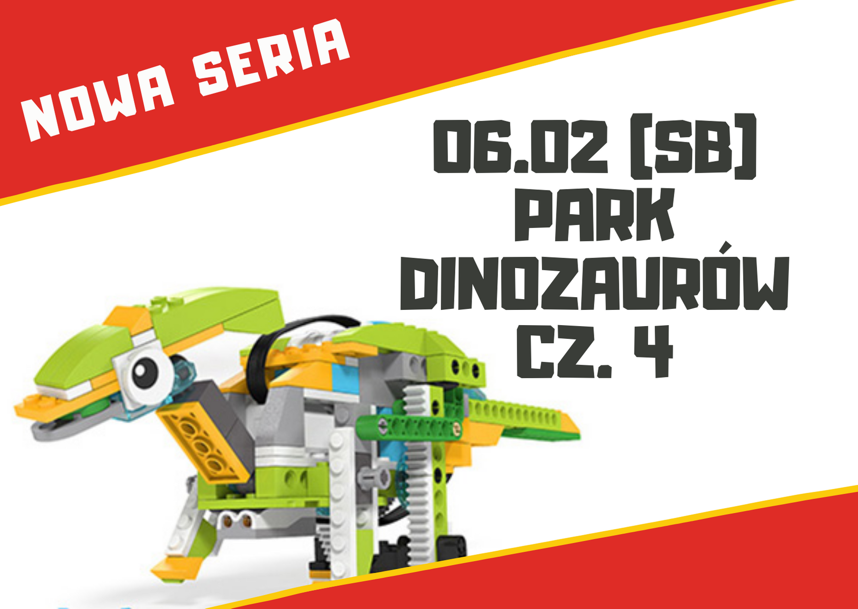 Park Dinozaurów – warsztaty robotyki dla dzieci 7+ lat