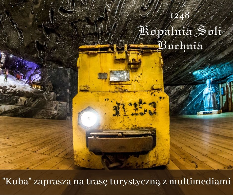Trasa turystyczna z ekspozycją multimedialną w Kopalni Soli Bochnia