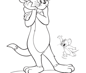 Tom i Jerry – kolorowanki