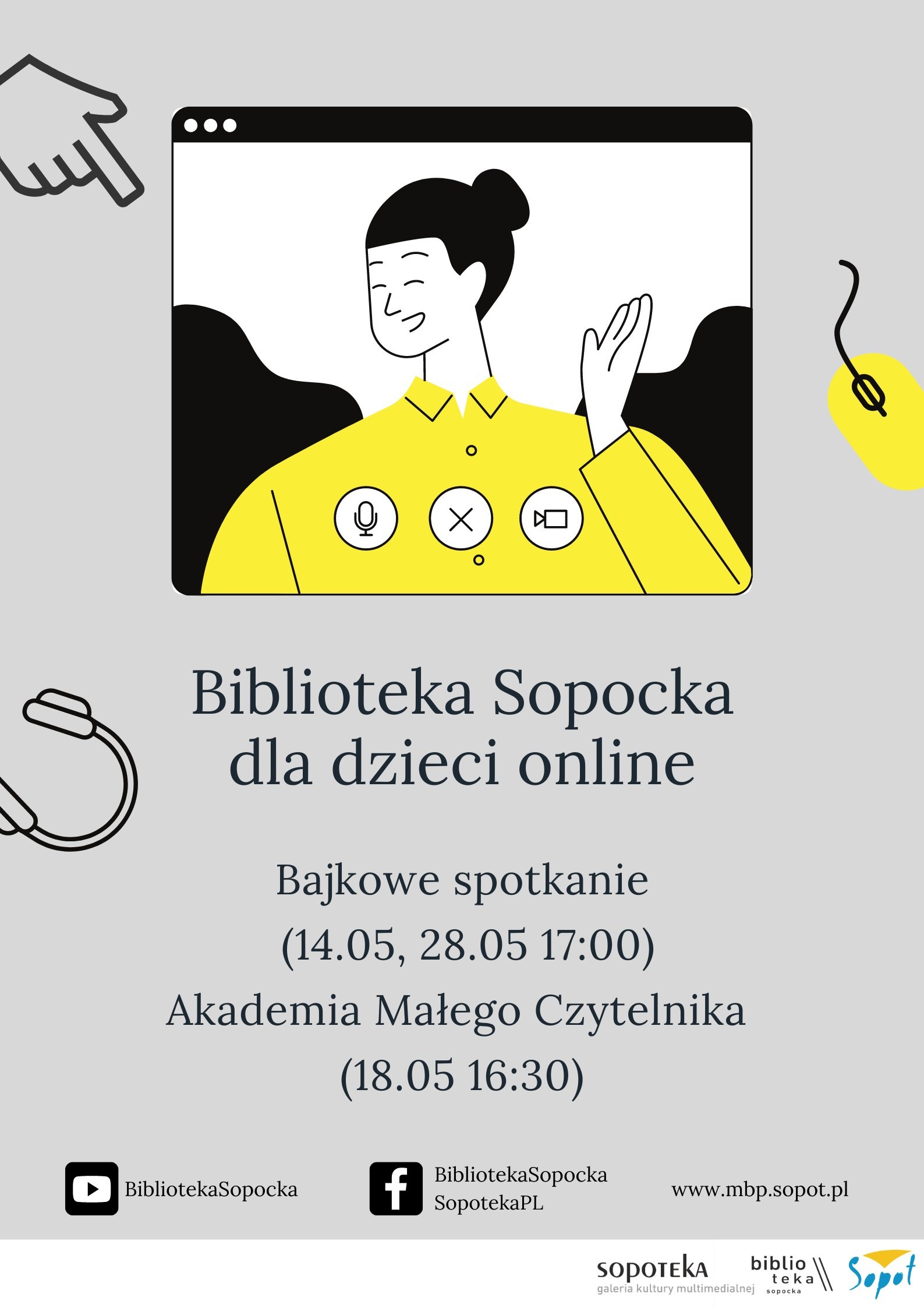 Biblioteka Sopocka dla dzieci online: Bajkowe Spotkanie