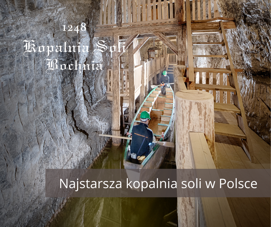 Zwiedzaj najstarszą kopalnie soli w Polsce