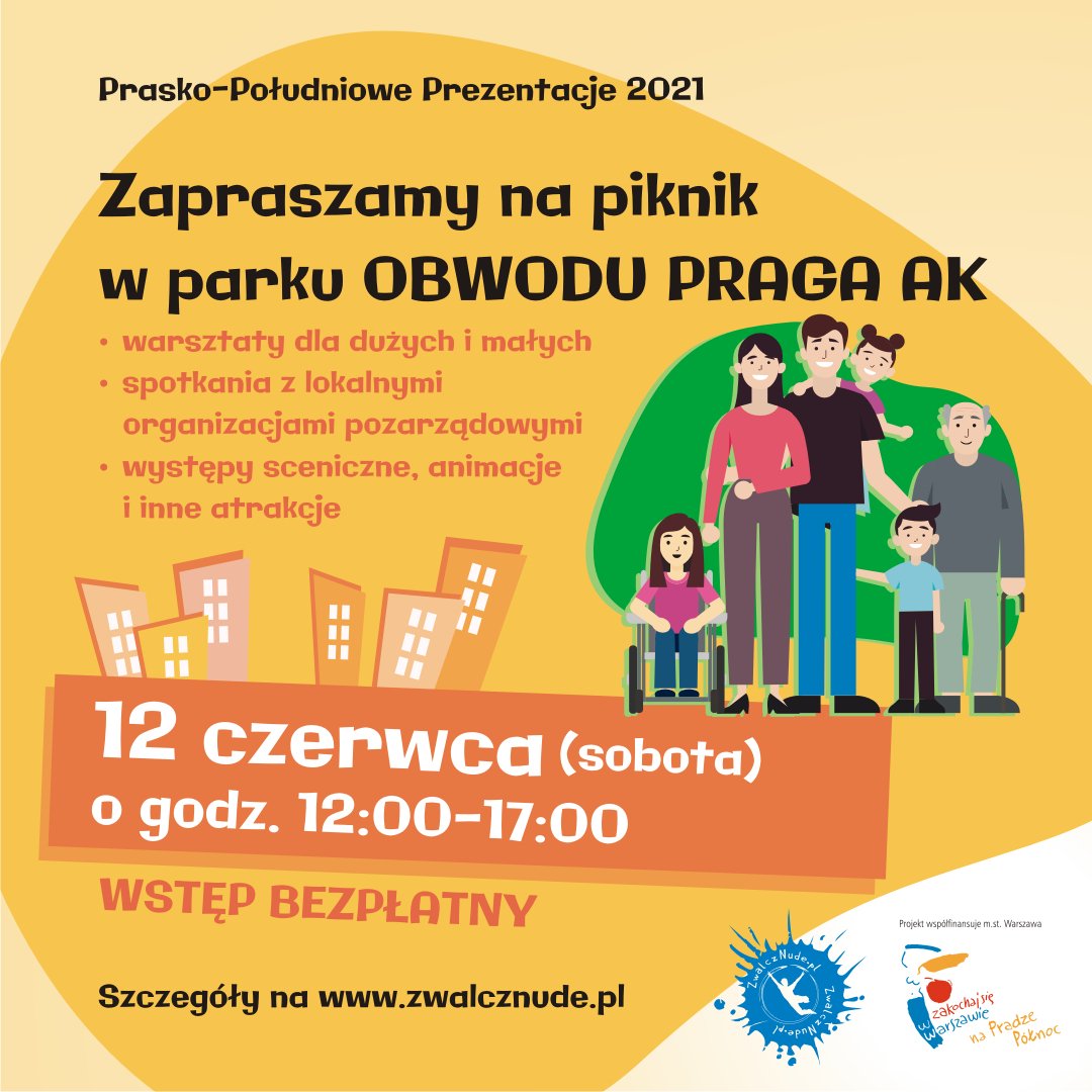 Prasko-Południowe Prezentacje 2021. Piknik organizacji pozarządowych