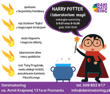 Harry Potter i laboratorium magii - wakacyjne warsztaty tematyczne