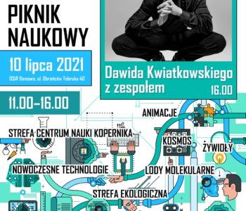 Bemowski Piknik Naukowy i koncert Dawida Kwiatkowskiego