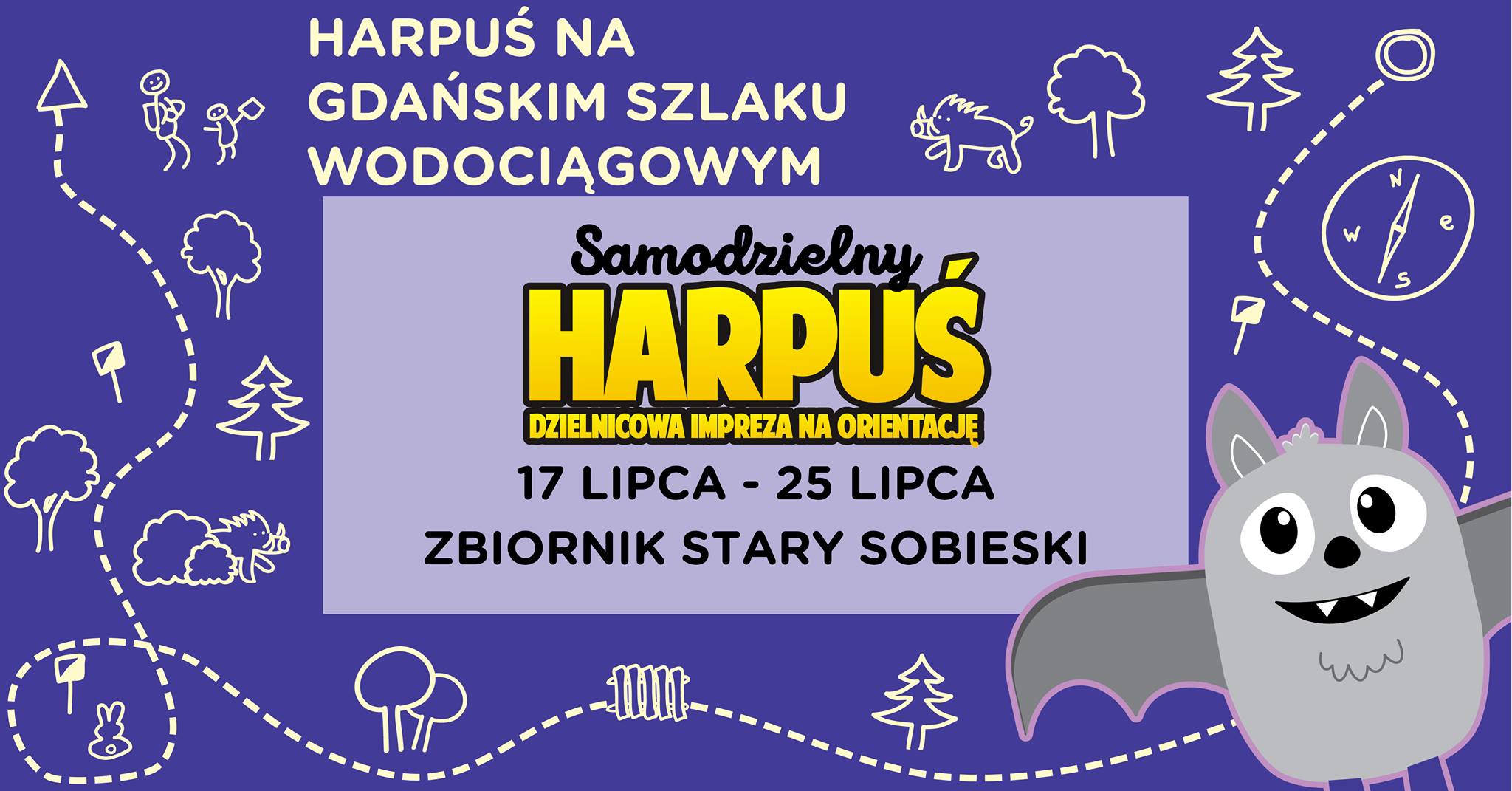 Samodzielny Harpuś - Dzielnicowa impreza na orientację: Zbiornik Wody Stary Sobieski