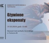 dzieci wcielą się w rolę "ożywionych eksponatów"