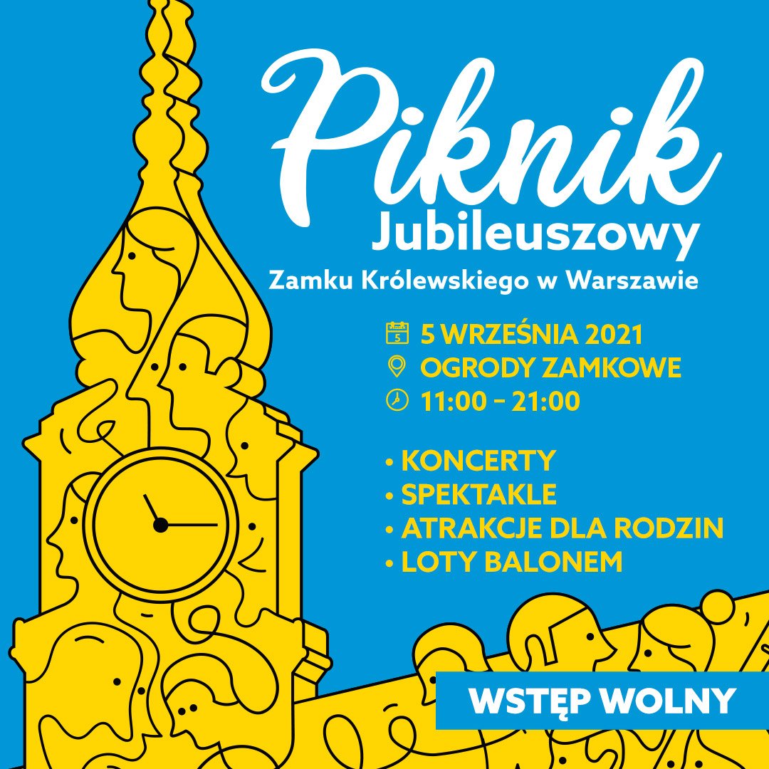Piknik Jubileuszowy Zamku Królewskiego w Warszawie – rodzinne świętowanie