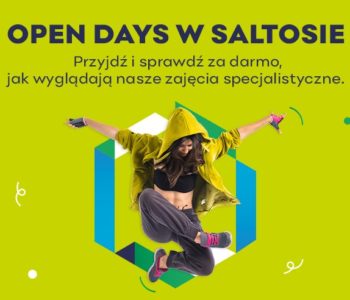 Open Days + nowy harmonogram zajęć w parku trampolin SALTOS