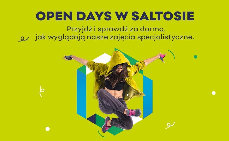 Open Days + nowy harmonogram zajęć w parku trampolin SALTOS