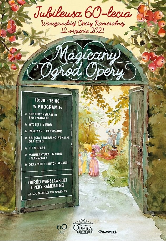 Magiczny Ogród Opery na 60-lecie Warszawskiej Opery Kameralnej