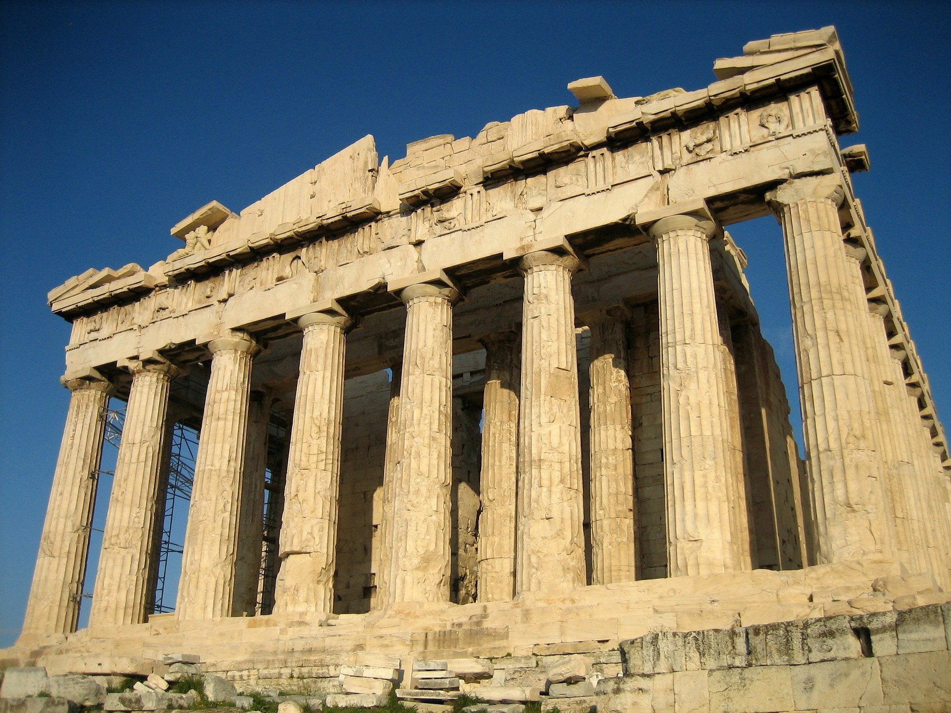 quiz wiedzy test geograficzny miasta państwa europa przyroda geografia nauka zabawa grecja ateny Unia Europejska akropol partenon