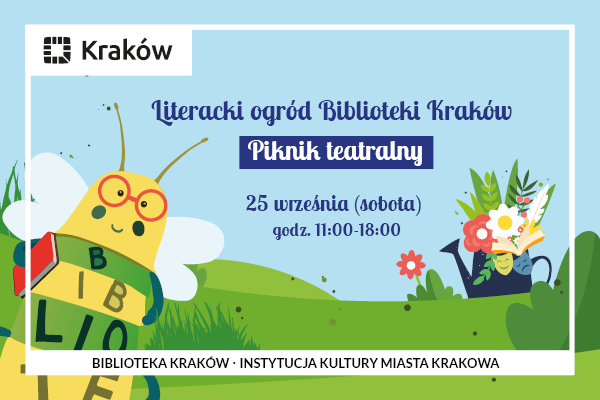 Piknik teatralny Biblioteki Kraków