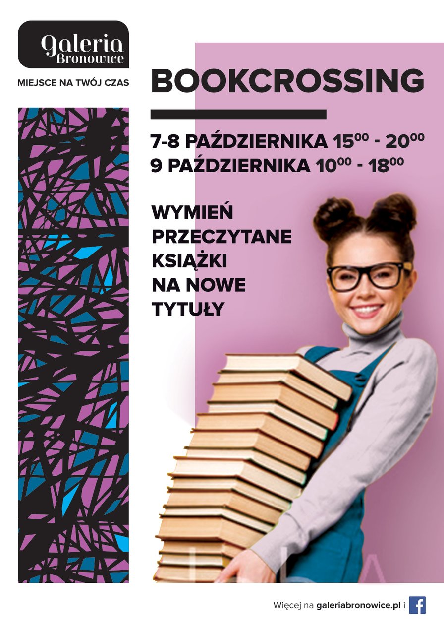 Akcja bookcrossingowa i bezpłatne warsztaty dla dzieci w Galerii Bronowice