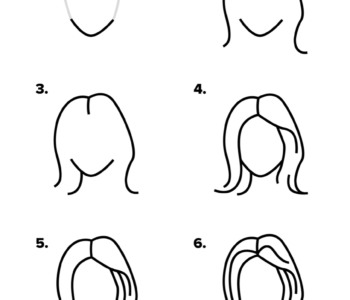 Jak narysować włosy krok po kroku