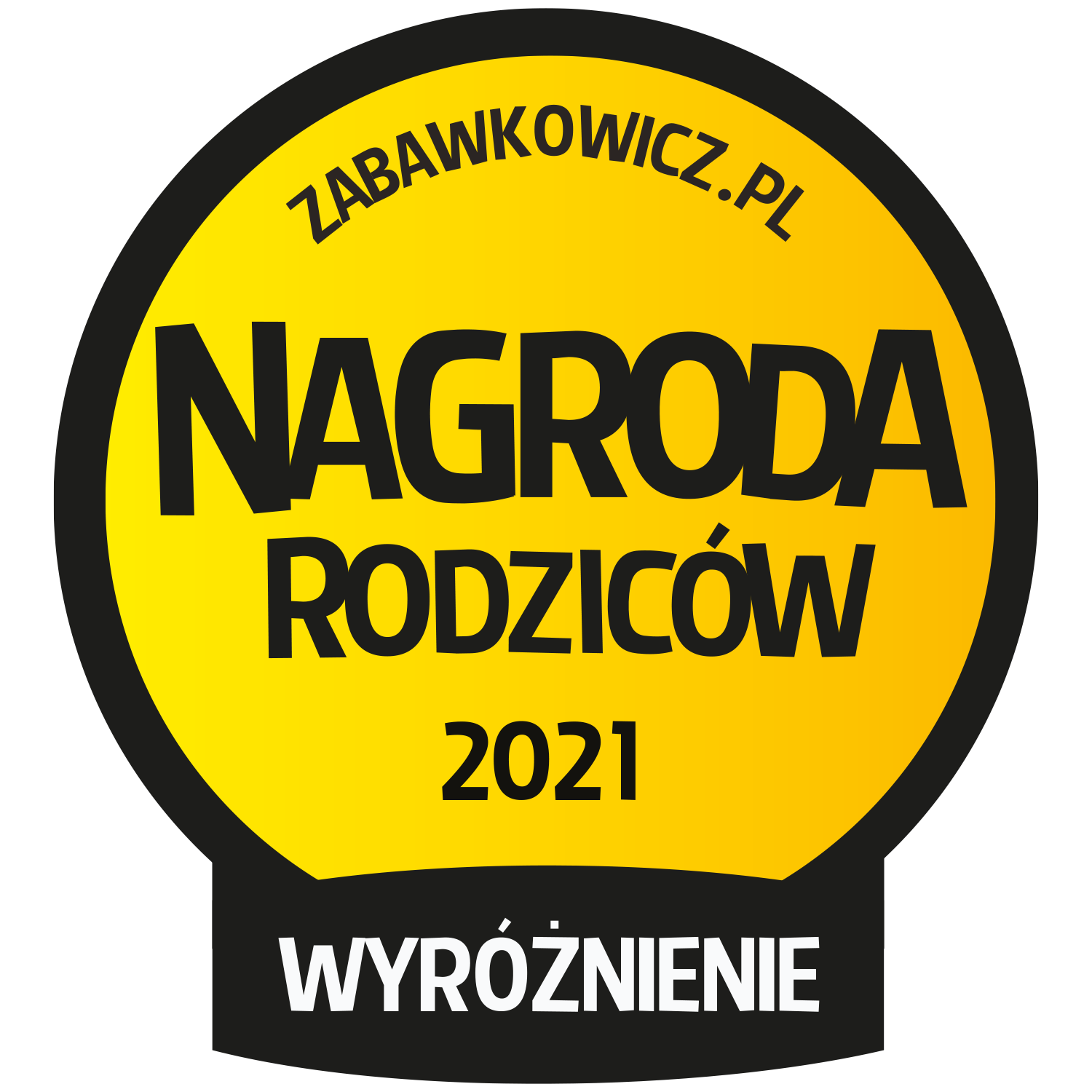 Nagroda Rodzicow Wyróżnienie 2021- logo