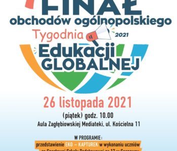 Wielki Finał Tygodnia Edukacji Globalnej w Zagłębiowskiej Mediatece. Sosnowiec