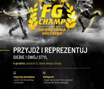 Turniej tańca ulicznego FG CHAMP 2021 w NoVa Park