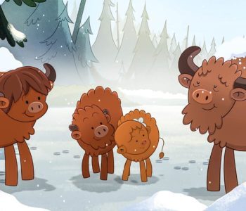 Pada śnieg – krótkie filmy animowane dla dzieci 2+. Chorzów