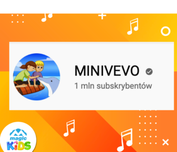 1 milion subskrypcji na kanale MINIVEVO!