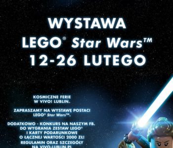 Kosmiczna wystawa LEGO® Star Wars™ w VIVO! Lublin