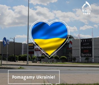 NoVa Park wspiera Ukrainę. Zbiórka darów dla uchodźców