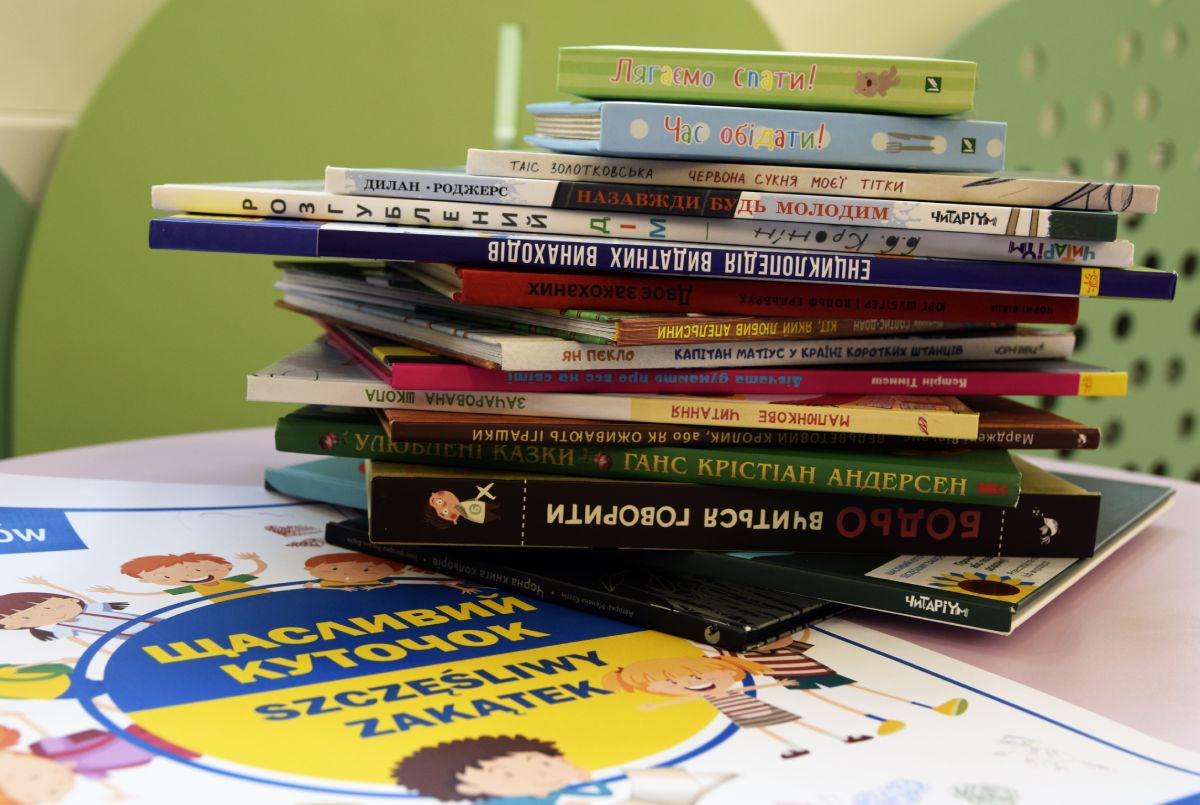 Szczęśliwy zakątek dla dzieci z Ukrainy w  Bibliotece Kraków