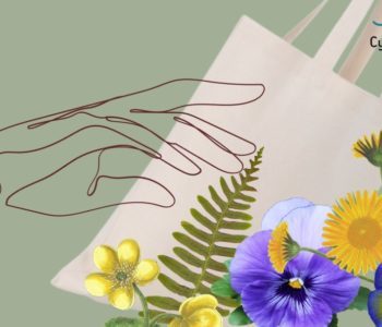 Roślinne nadruki na płóciennych torbach – Rodzinne witanie wiosny