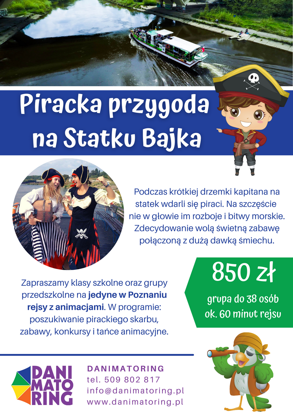 Statek Bajka – oferta