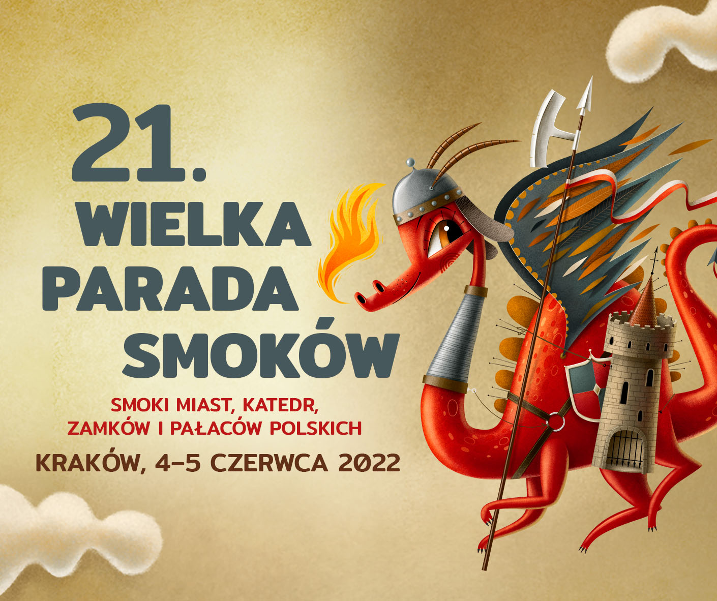 21 Wielka Parada Smoków - Smoki miast, katedr, zamków i pałaców polskich