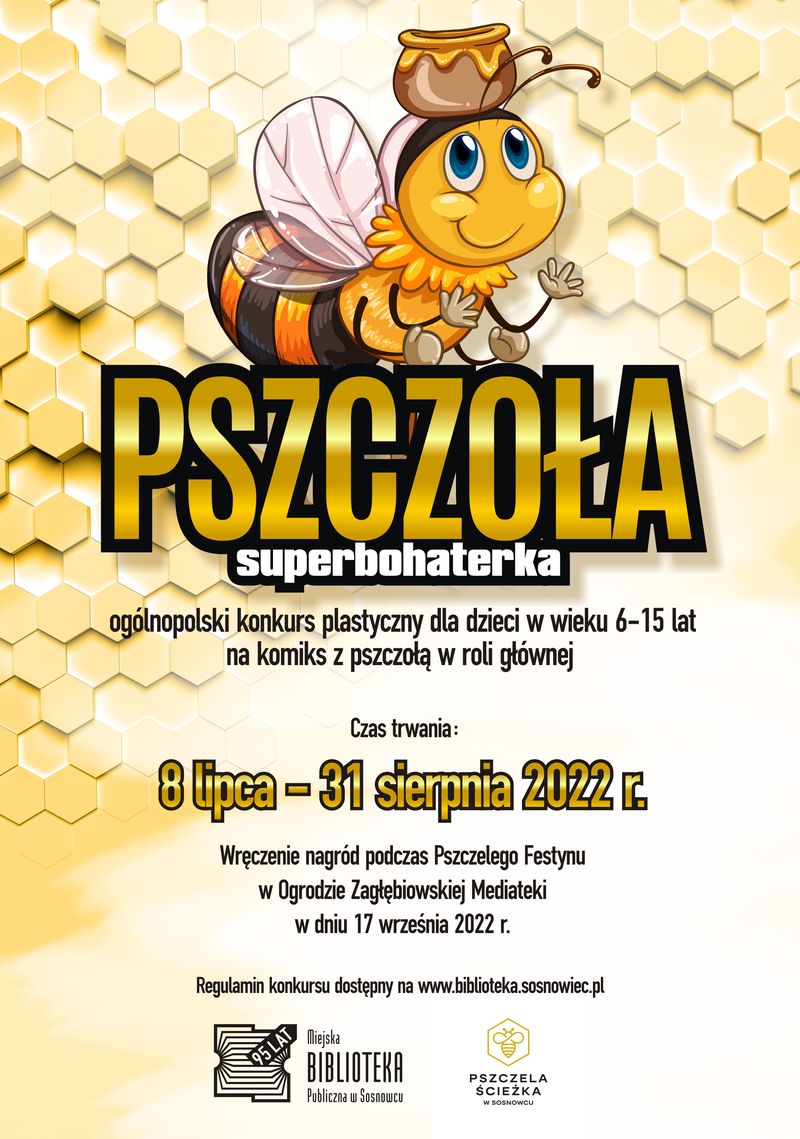Konkurs plastyczny na komiks: Pszczoła – superbohaterka