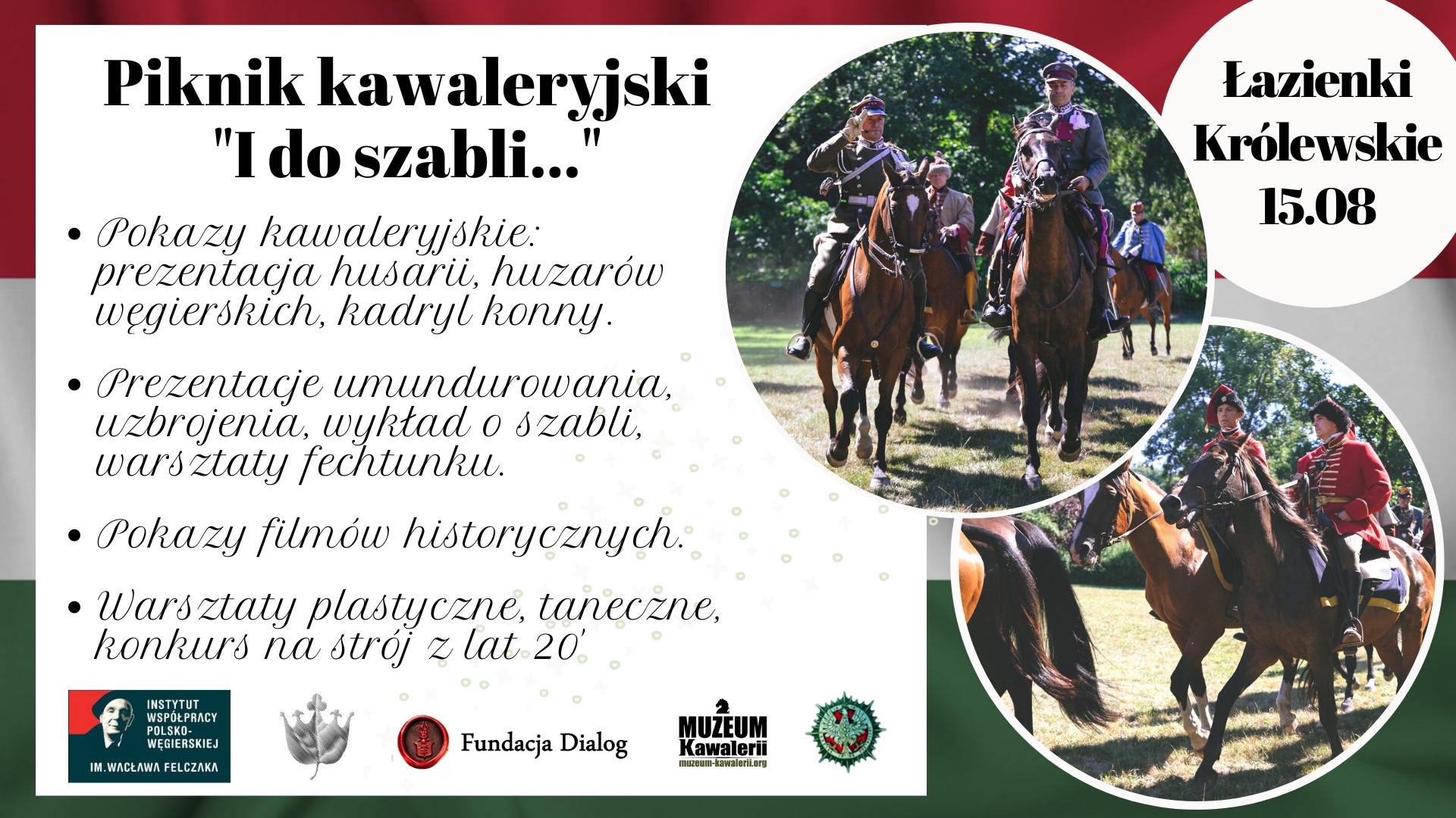 Święto Wojska Polskiego w Łazienkach Królewskich