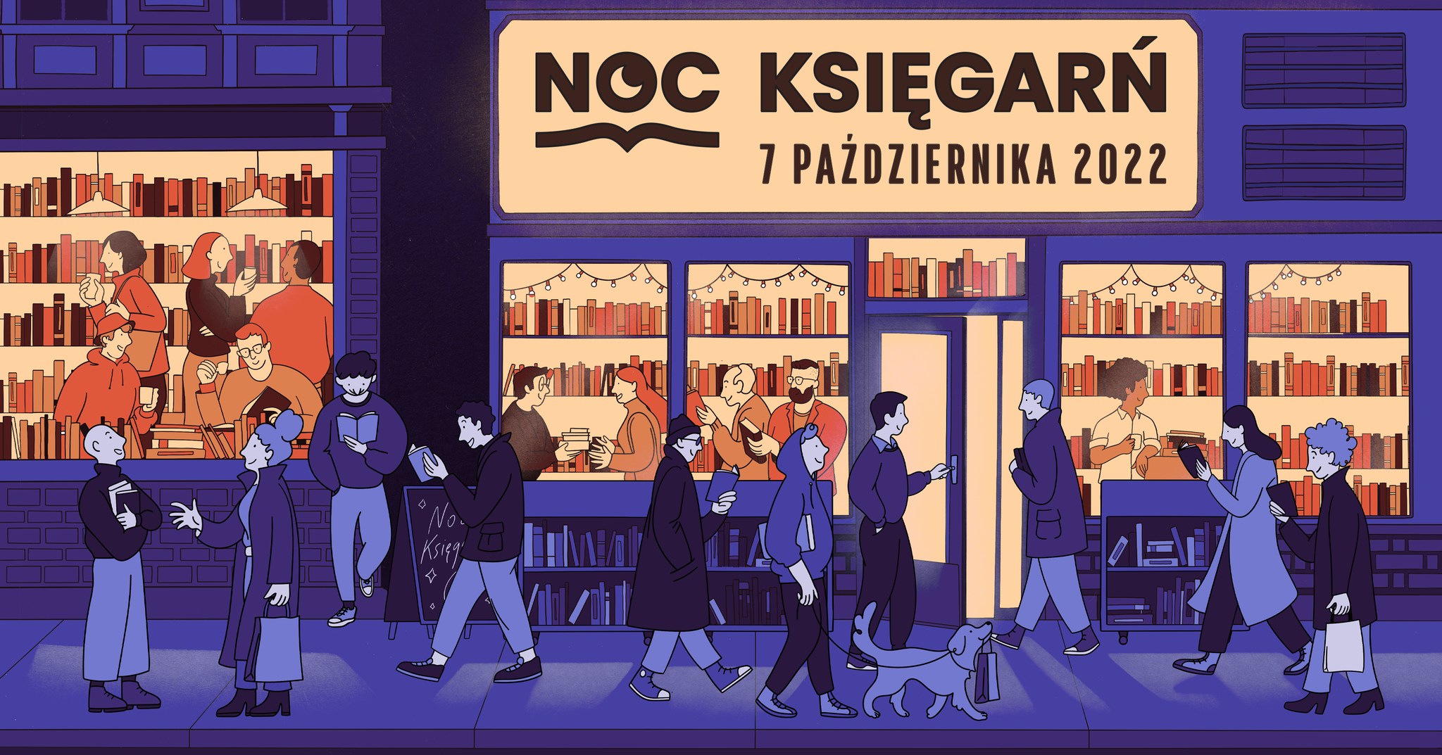 Noc Księgarń 2022 w Krakowie