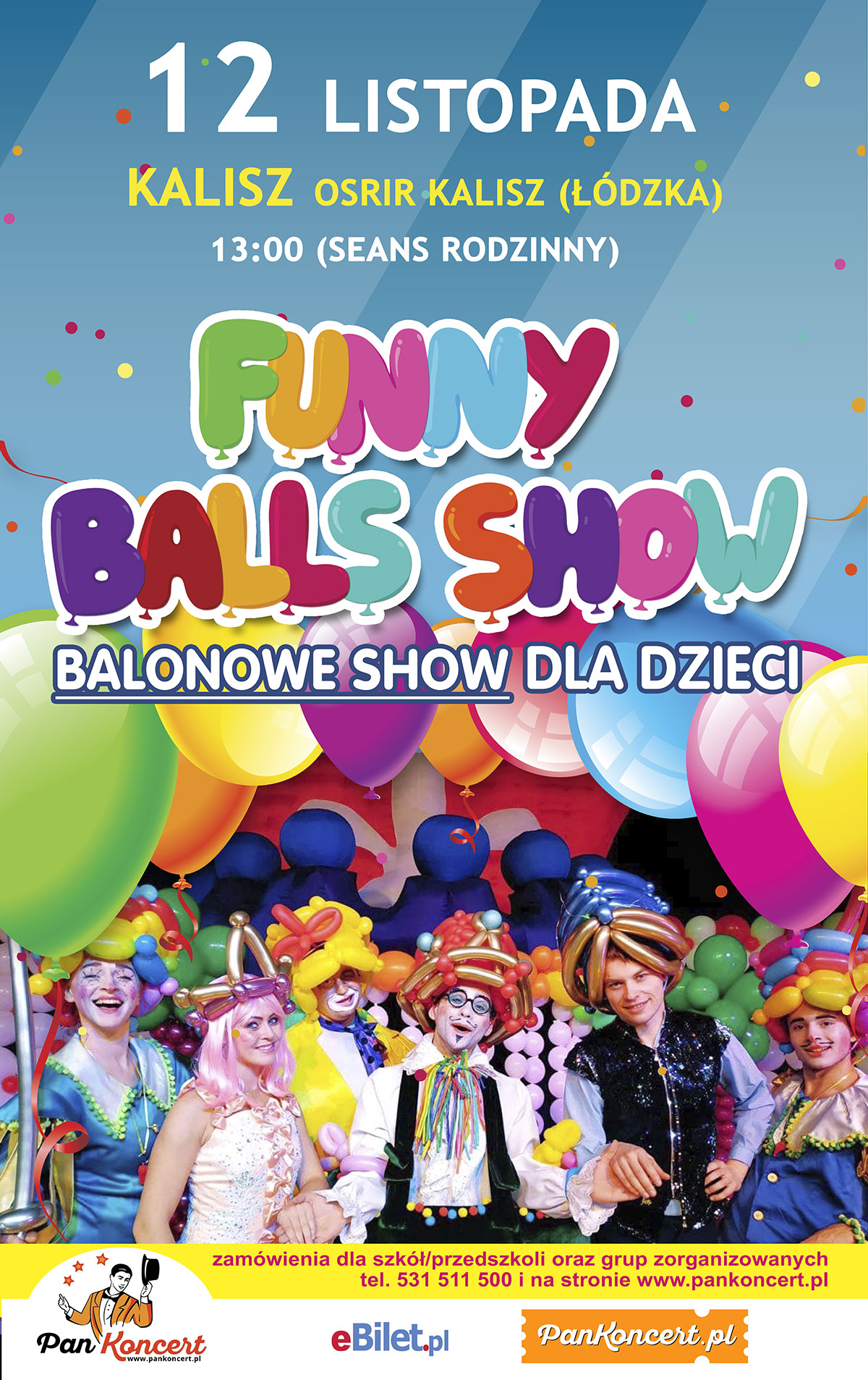 FUNNY BALLS SHOW w Kaliszu