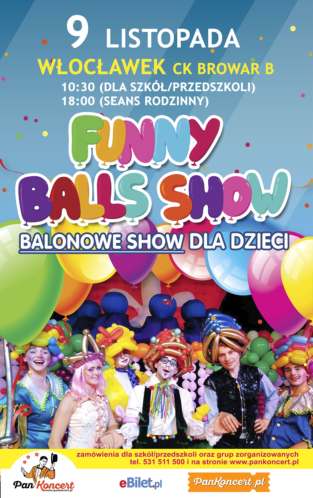 FUNNY BALLS SHOW we Włocławku
