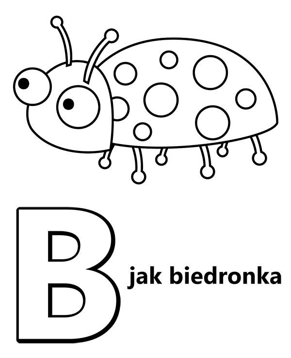 Polski alfabet – obrazki edukacyjne do wydruku