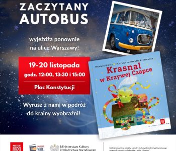 Zaczytany autobus ponownie wyjedzie na ulice Warszawy