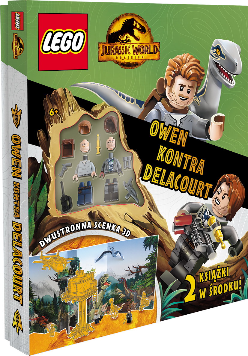LEGO® Jurassic World™. Owen kontra Delacourt