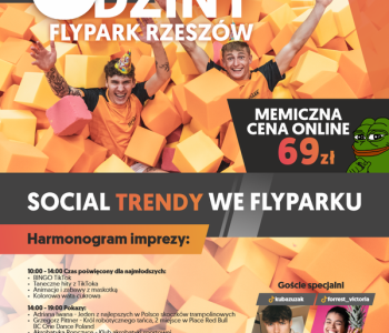 6 Urodziny Flypark Rzeszów | Social Trendy