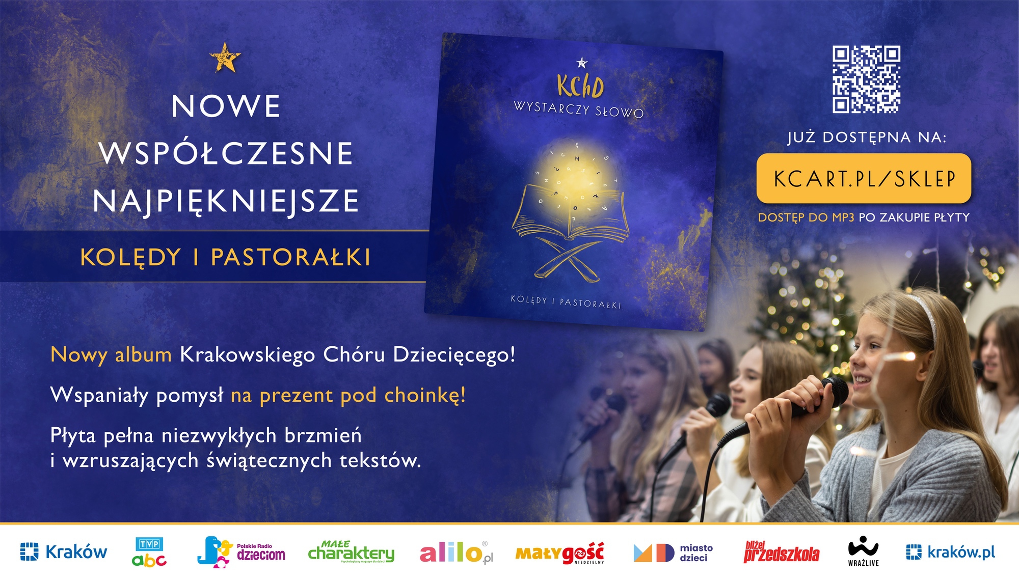 Krakowski Chór Dziecięcy – Wystarczy Słowo. Płyta CD