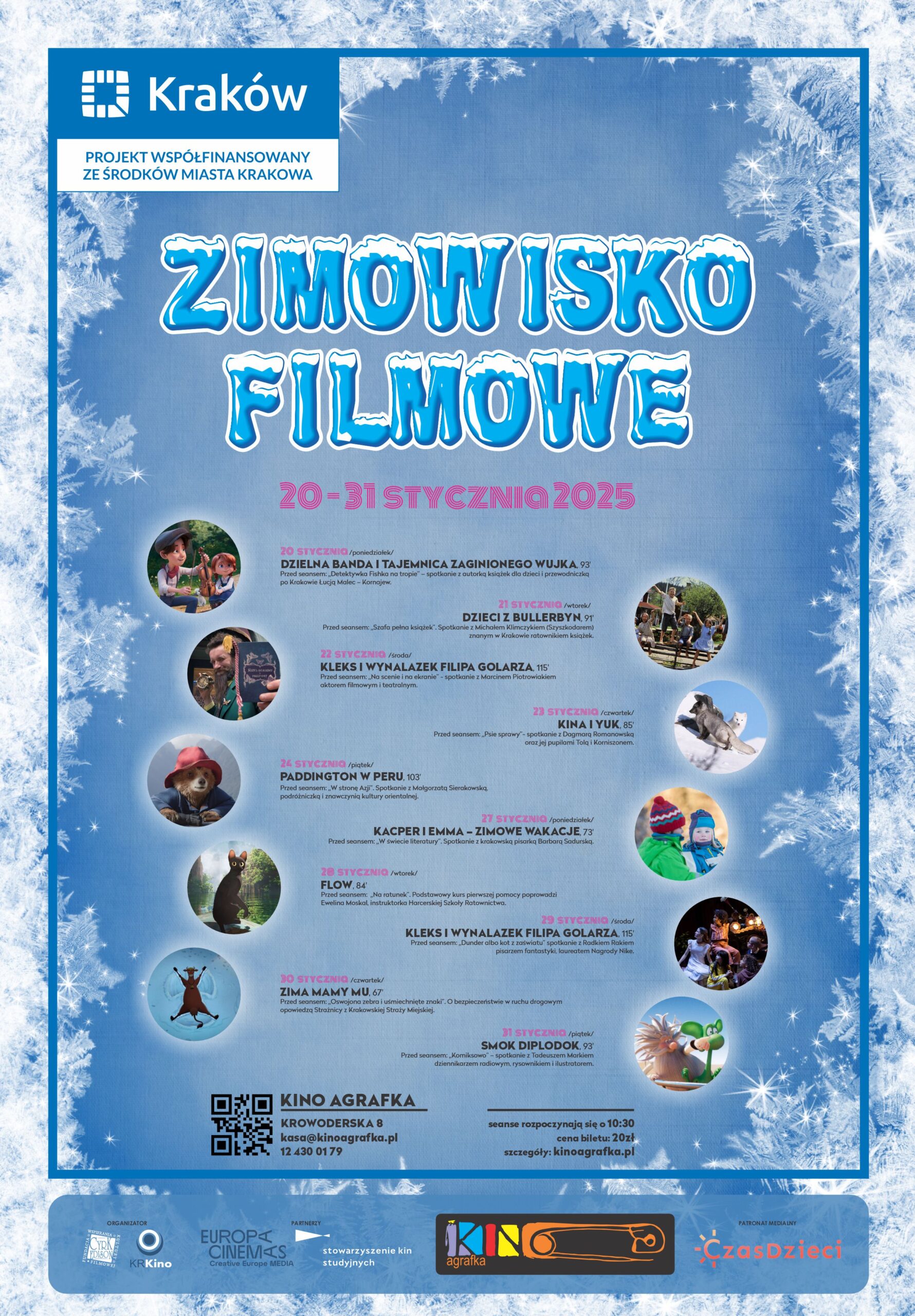 Zimowisko filmowe w Agrafce