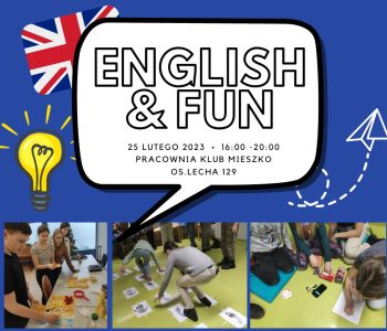English and fun – spotkania po angielsku