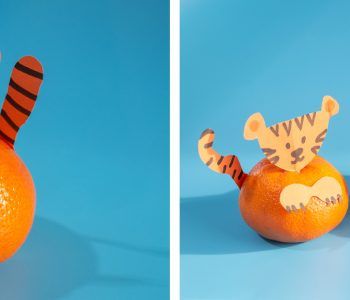 tygrysek z mandarynki zabawa