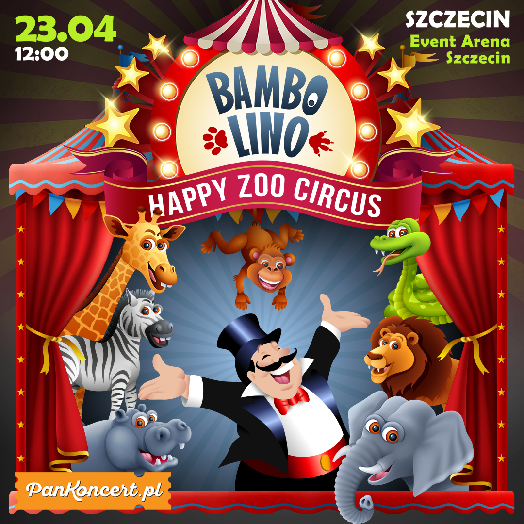 Bambolino - jedyny na świecie cyrk szczęśliwych zwierząt w Szczecinie
