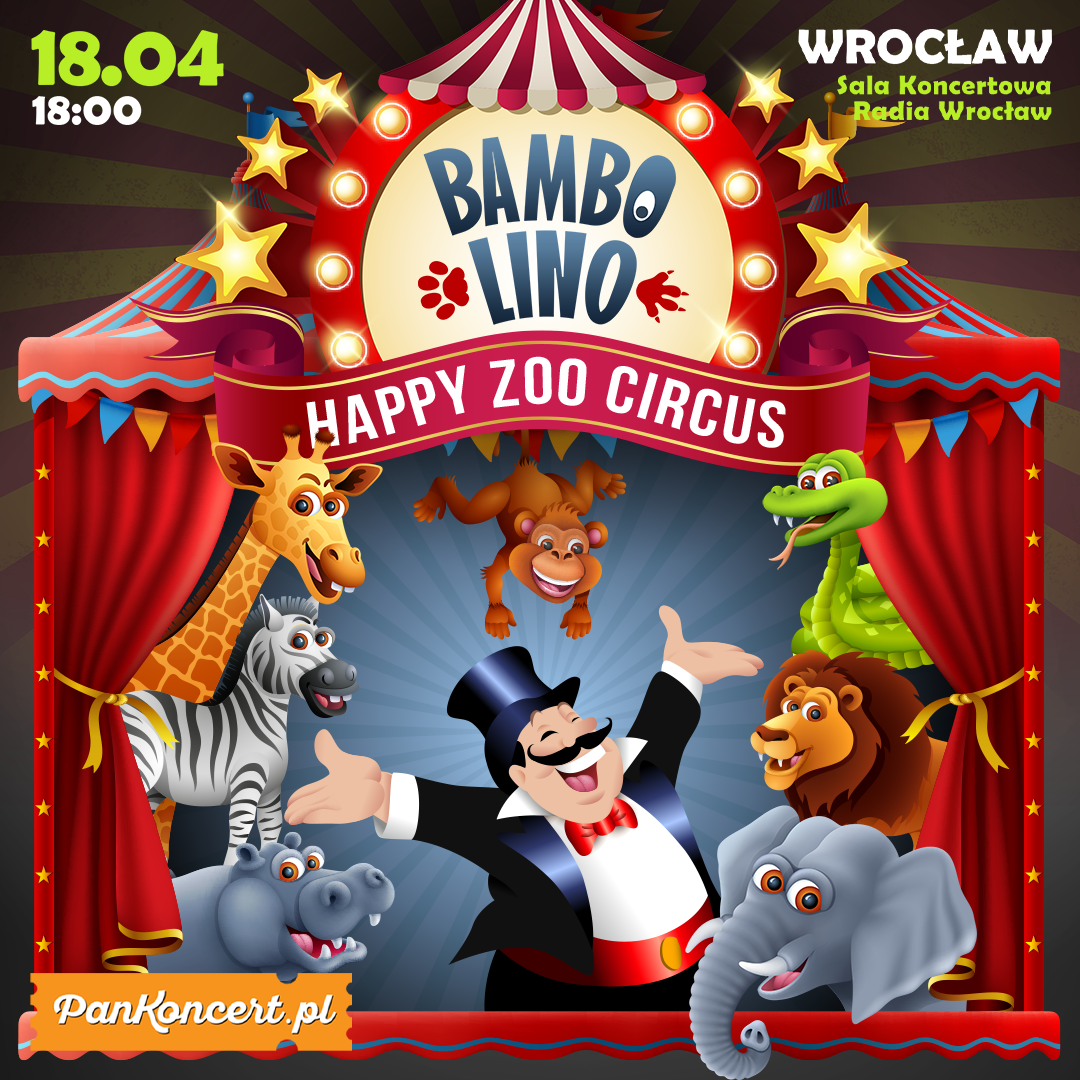 Bambolino - jedyny cyrk szczęśliwych zwierząt we Wrocławiu