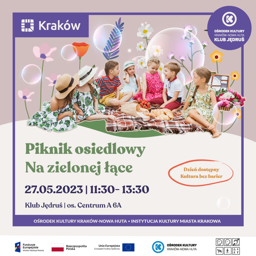 Na zielonej łące z Ośrodkiem Kultury Kraków-Nowa Huta