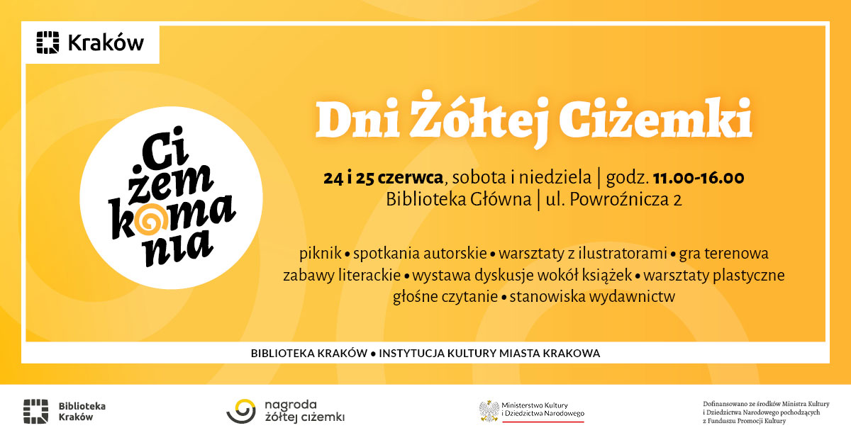 Dni Żółtej Ciżemki w Bibliotece Kraków