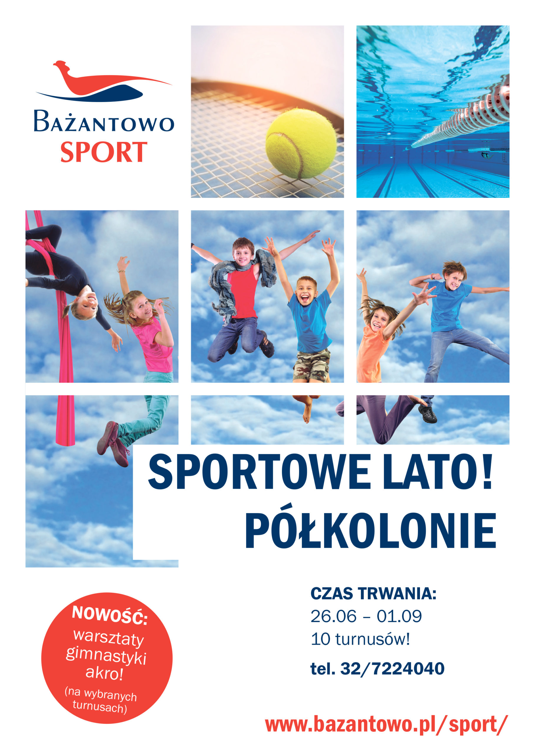 Półkolonie - Sportowe Lato na Bażantowie ( Katowice)