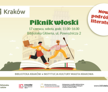 17 czerwca piknik włoski w Bibliotece Kraków!