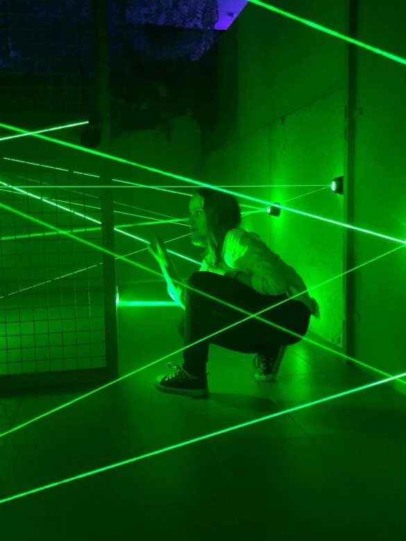 laserowy labirynt
